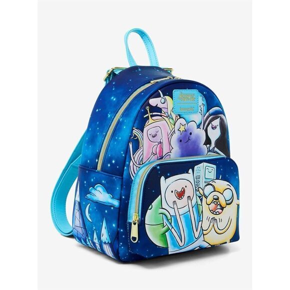 Loungefly Adventure Time Characters Mini Backpack - Picture 3 of 6
